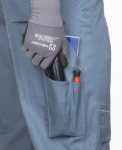Obrázek z ARDON®SUMMER Pracovní kalhoty zkrácené světle šedé 
