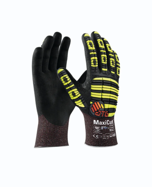 Obrázek z ATG® protinárazové rukavice MaxiCut® Ultra™ 52-6745FI AD-APT® - s prodejní etiketou 