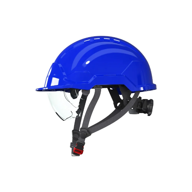 Obrázek z Elektrikářská přilba PAB WH1-C - s integrovaným zorníkem modra modrá 