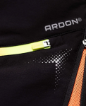 Obrázek z Softshellové kraťasy ARDON®CREATRON® černá neon 
