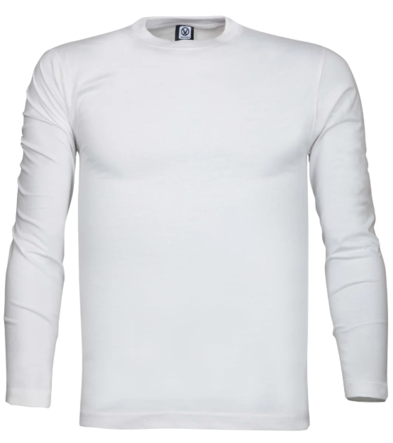 Obrázek z Tričko ARDON®CUBA s dlouhým rukávem bílá - baleno po jednom kuse 
