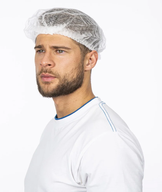 Obrázek z Jednorázová PP čepice clip ARDON®ULA (100 ks) bílá W 