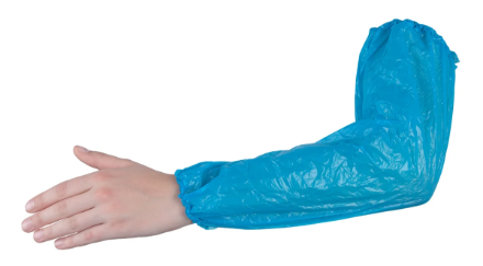 Obrázek ARDON®SKIN Jednorázový PE rukávník modrý  (100 ks)