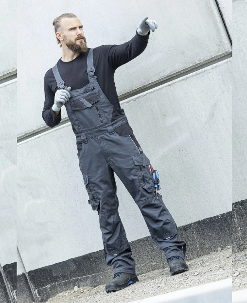 Obrázek z Zimní kalhoty s laclem ARDON®VISION tmavě šedá 