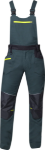Obrázek z Kalhoty s laclem ARDON®4Xstretch® tmavě zelené 