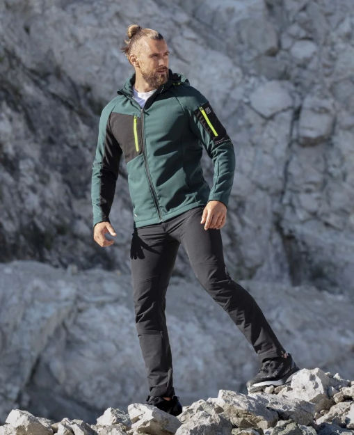 Obrázek z Softshellová bunda ARDON®CITYCONIC® tmavě zelená 