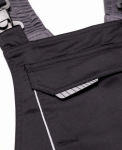 Obrázek z Kalhoty s laclem ARDON®SUMMER černá 