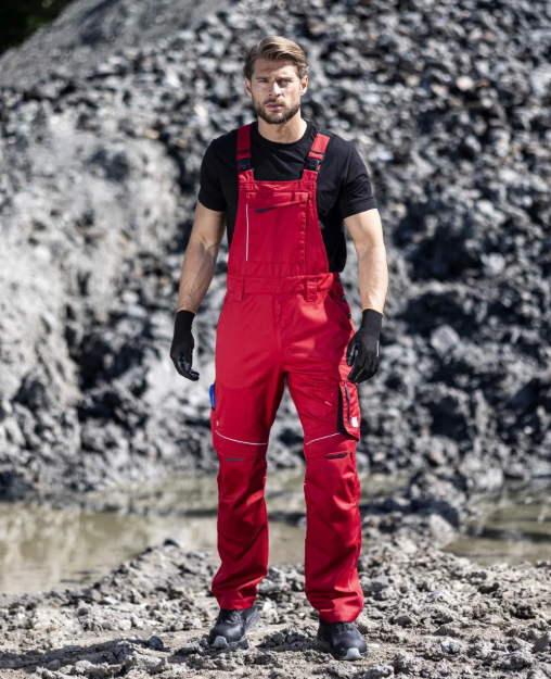 Obrázek z Kalhoty s laclem ARDON®SUMMER červená 