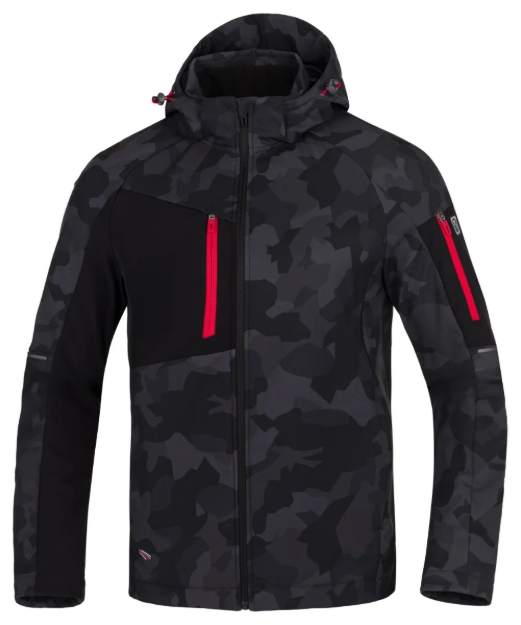 Obrázek z ARDON®CREATRON®CAMO Softshellová bunda černá 