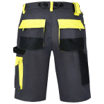 Obrázek z Procera PROWORK STRETCH SK Pracovní kraťasy šedo/žluté 