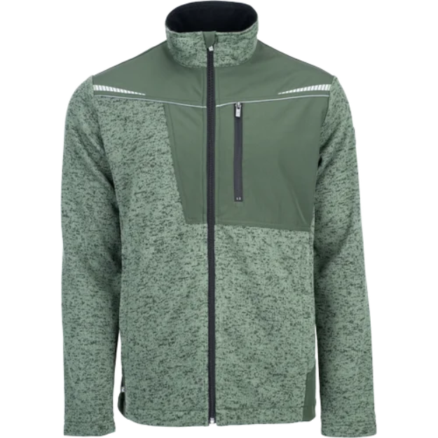 Obrázek z CERVA STIRLING STRETCH pletený svetr zelená 