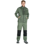 Obrázek z CERVA STIRLING STRETCH pletený svetr zelená 