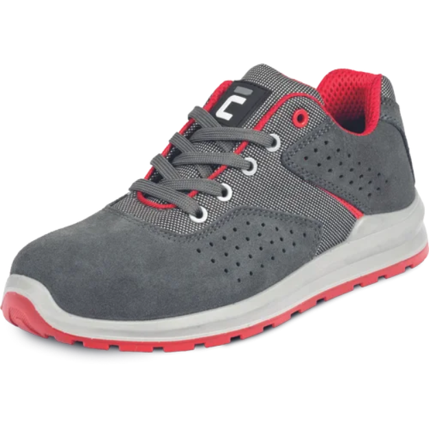 Obrázek z CERVA GRIMMA O1 SR polobotka šedá/červená 