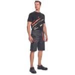 Obrázek z SAFEWORKER MAAS tričko černá/oranžová 