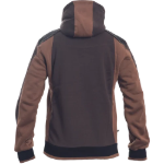 Obrázek z CERVA DAYBORO mikina s kapucí tm.hnědá 