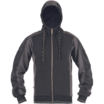 Obrázek z CERVA DAYBORO mikina s kapucí černá 