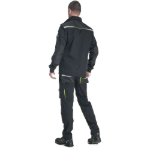 Obrázek z CERVA EMERTON STRETCH bunda černá/žlutá 