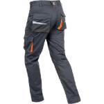 Obrázek z CERVA EMERTON STRETCH kalhoty šedá/oranžová 