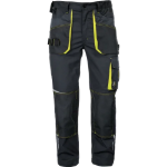 Obrázek z CERVA EMERTON STRETCH kalhoty černá/žlutá 