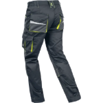 Obrázek z CERVA EMERTON STRETCH kalhoty černá/žlutá 