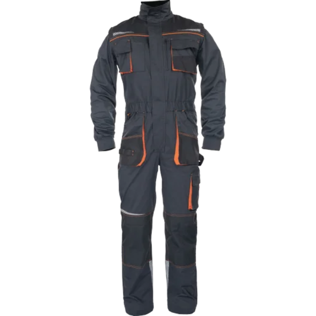 Obrázek z CERVA EMERTON STRETCH kombinéza šedá/oranžová 