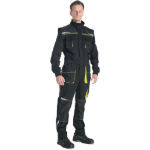 Obrázek z CERVA EMERTON STRETCH kombinéza černá/žlutá 