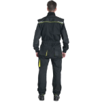 Obrázek z CERVA EMERTON STRETCH kombinéza černá/žlutá 