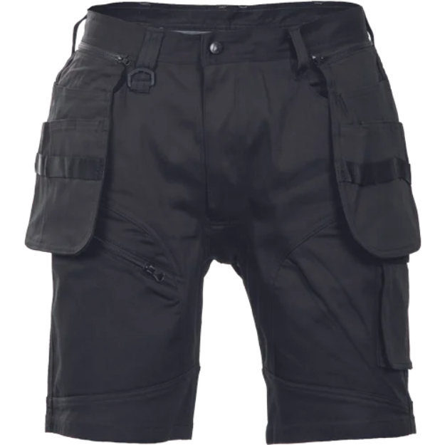 Obrázek z CERVA KEILOR FP STRETCH šortky černá 