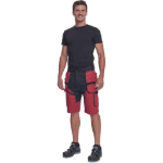 Obrázek z CERVA KEILOR FP STRETCH šortky červená 