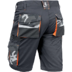 Obrázek z CERVA EMERTON STRETCH šortky šedá kamufláž 