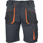 Obrázek z CERVA EMERTON STRETCH šortky šedá/oranžová 