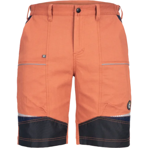 Obrázek z CERVA STIRLING STRETCH šortky cihlová 