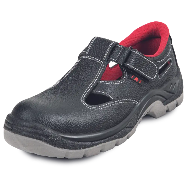 Obrázek z FF BONN O1 SR Pracovní sandál černý 