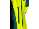 Obrázek z Bunda CXS BEDFORD WINTER, výstražná, zimní, pánská, softshell, žluto-petrolová 