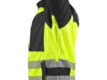 Obrázek z Blůza CXS NAOS HV, pánská, černá-žlutá Hi-Vis, reflexní pruhy 