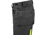 Obrázek z Kalhoty CXS NAOS HV, pánské, černo-žlutá Hi-Vis, reflexní pruhy 