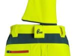 Obrázek z Kalhoty CXS BEDFORD, výstražné, pánské, softshell, žluto-petrolová 