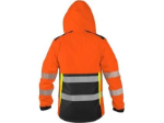 Obrázek z Bunda CXS BENSON, výstražná, zateplená, oranžovo-černá 