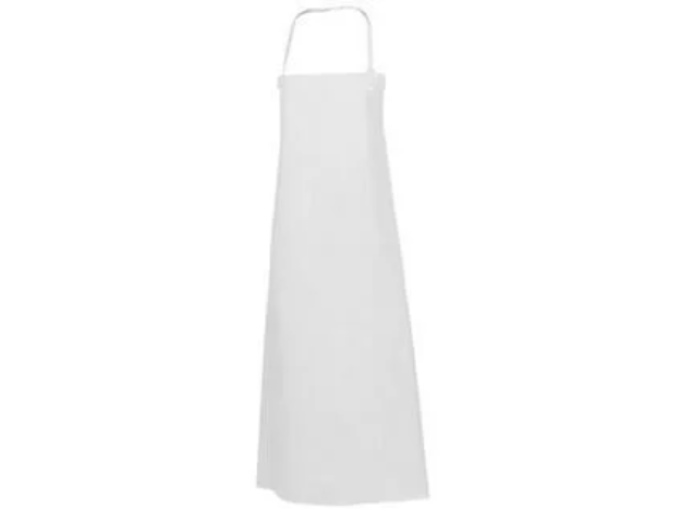 Obrázek z Zástěra Ansell PVC-45W, kyselin., bílá 