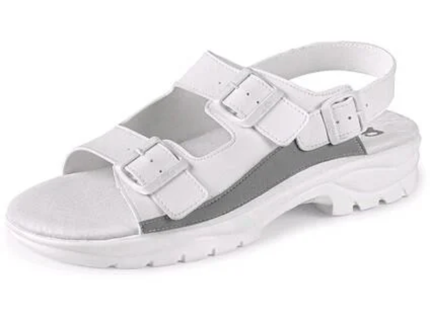 Obrázek z Obuv pracovní sandál CXS WHITE PAOLA, s páskem, bílý 