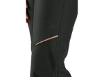 Obrázek z Kalhoty CXS TRENTON, zimní softshell, dětské, černé s HV žluto/oranžové doplňky 