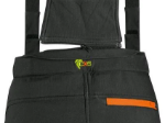 Obrázek z Kalhoty CXS TRENTON, zimní softshell, dětské, černé s HV žluto/oranžové doplňky 