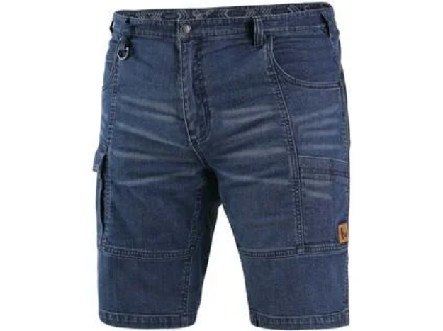 Obrázek z Kraťasy jeans CXS MURET, pánské, modro-černé 