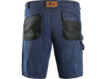 Obrázek z Kraťasy jeans CXS MURET, pánské, modro-černé 