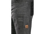 Obrázek z Kraťasy jeans CXS MURET, pánské, šedo-černá 