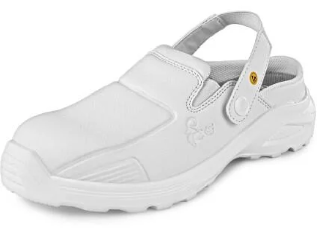 Obrázek z Obuv CXS WHITE ADDA OB ESD, nazouvák 