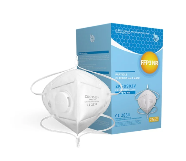 Obrázek z Respirátor ZKG9902V: FFP3 s ventilkem na stojan - 1 ks 