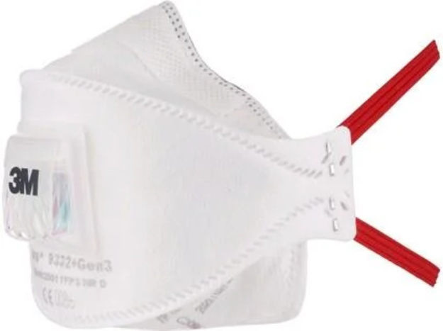 Obrázek z Filtrační polomaska 3M Aura GEN3, FFP3, 9332 