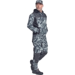 Obrázek z Cerva NEURUM CAMOUFLAGE Pracovní bunda s kapucí antracit 