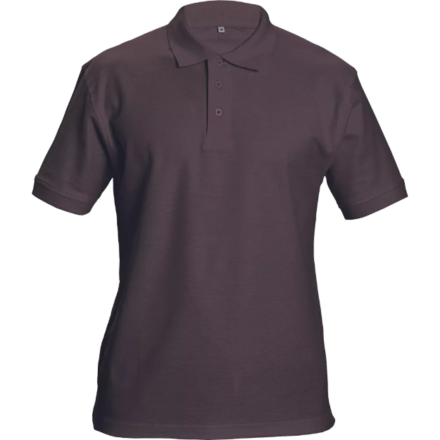 Obrázek z Cerva DHANU Polokošile 190 g/m² tm. hnědá 